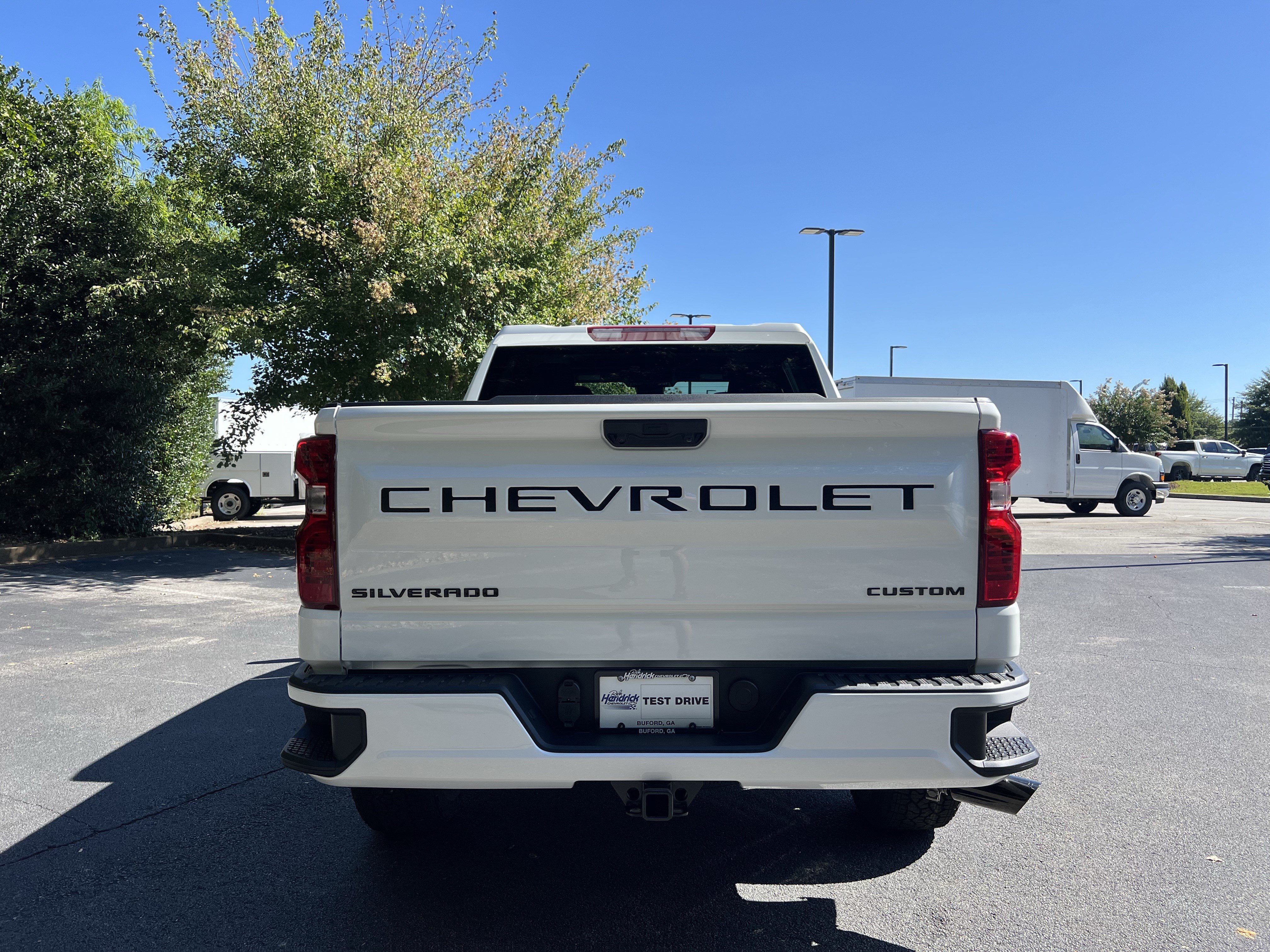 New 2026 Chevrolet Silverado 1500 Custom w/ Turbomax Blackout Package AWD/4WD image 8