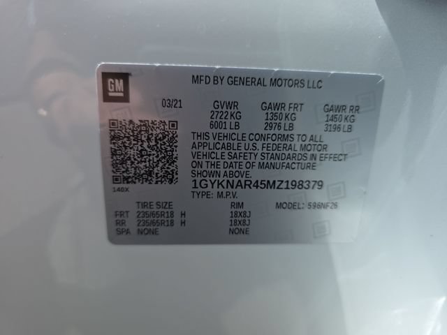 Used 2021 Cadillac XT5 Luxury FWD image 9