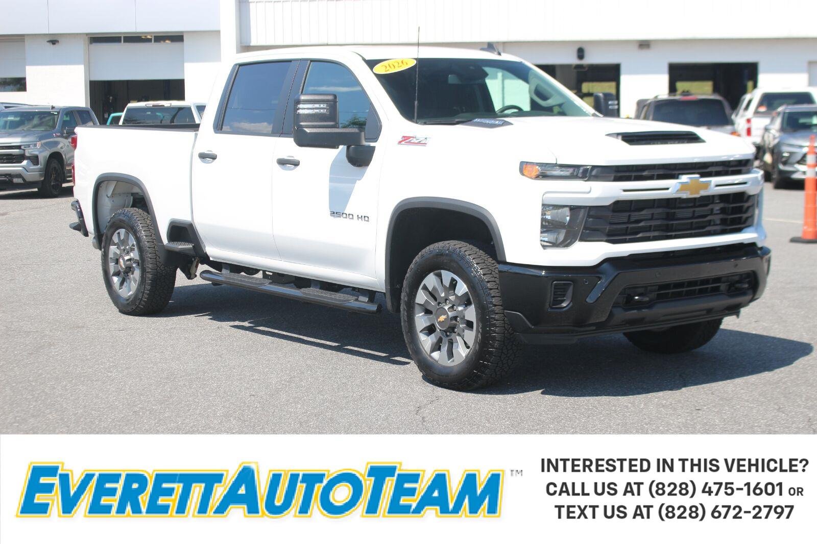 Used 2026 Chevrolet Silverado 2500 Custom w/ Custom Value Package AWD/4WD image 1
