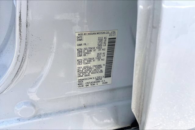 Used 2023 Nissan Titan SV AWD/4WD image 33