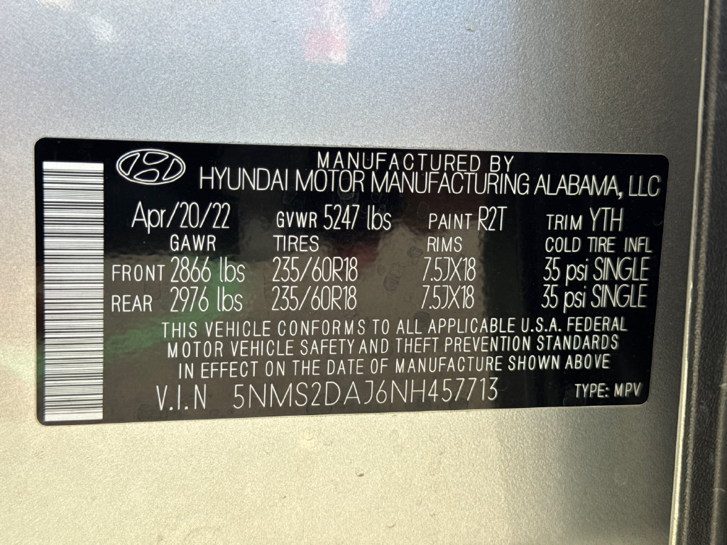 Used 2022 Hyundai Santa Fe SEL AWD/4WD image 26