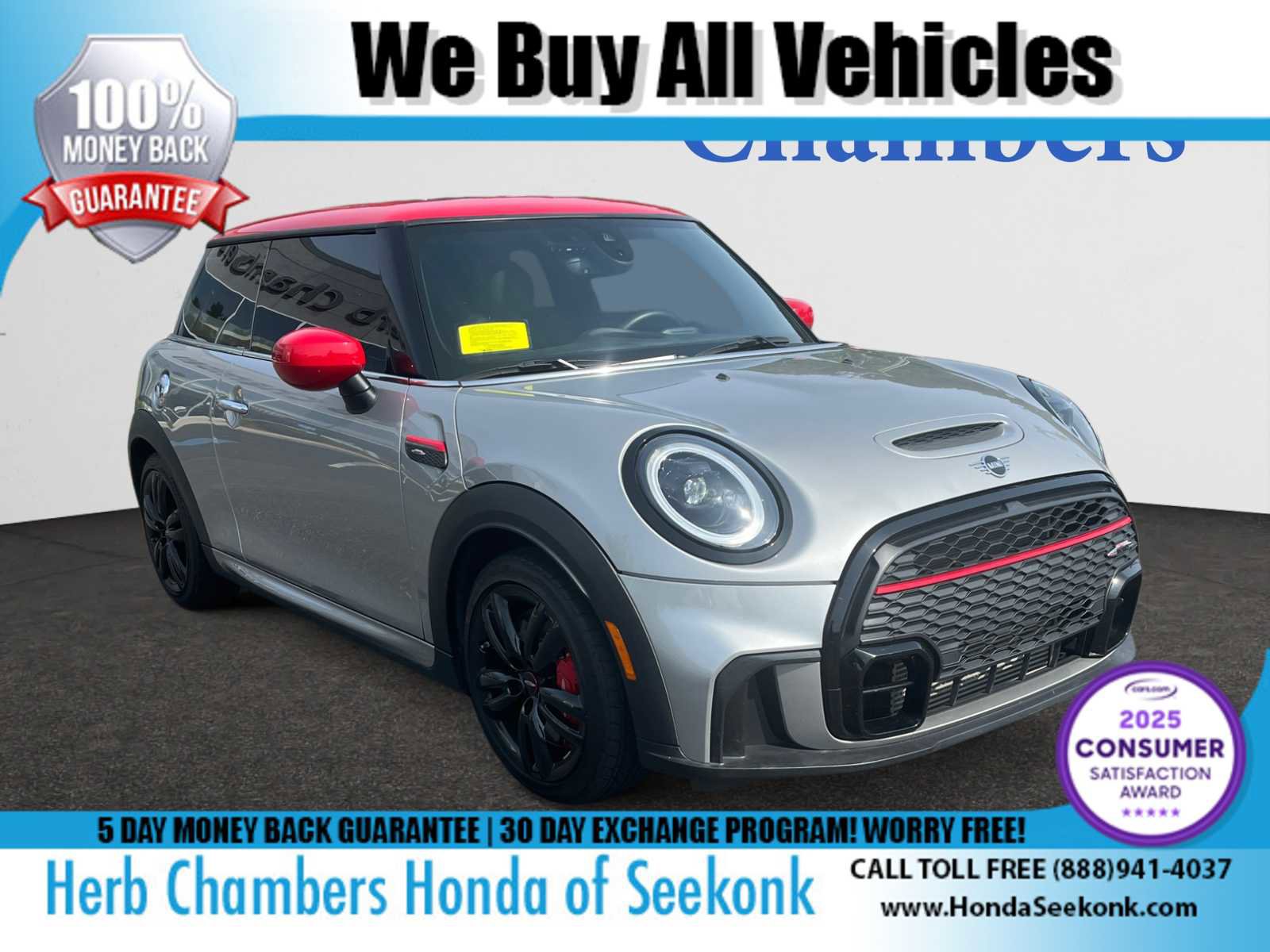 Used 2024 MINI Cooper John Cooper Works w/ Signature Upholstery Package