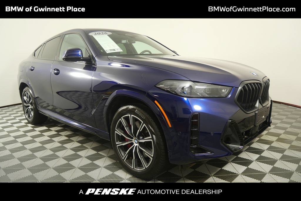 Certified 2026 BMW X6 xDrive40i