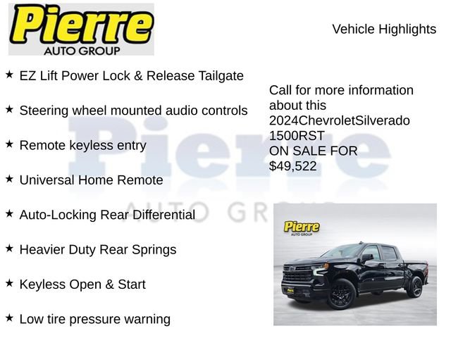 Used 2024 Chevrolet Silverado 1500 RST w/ Convenience Package II AWD/4WD image 14