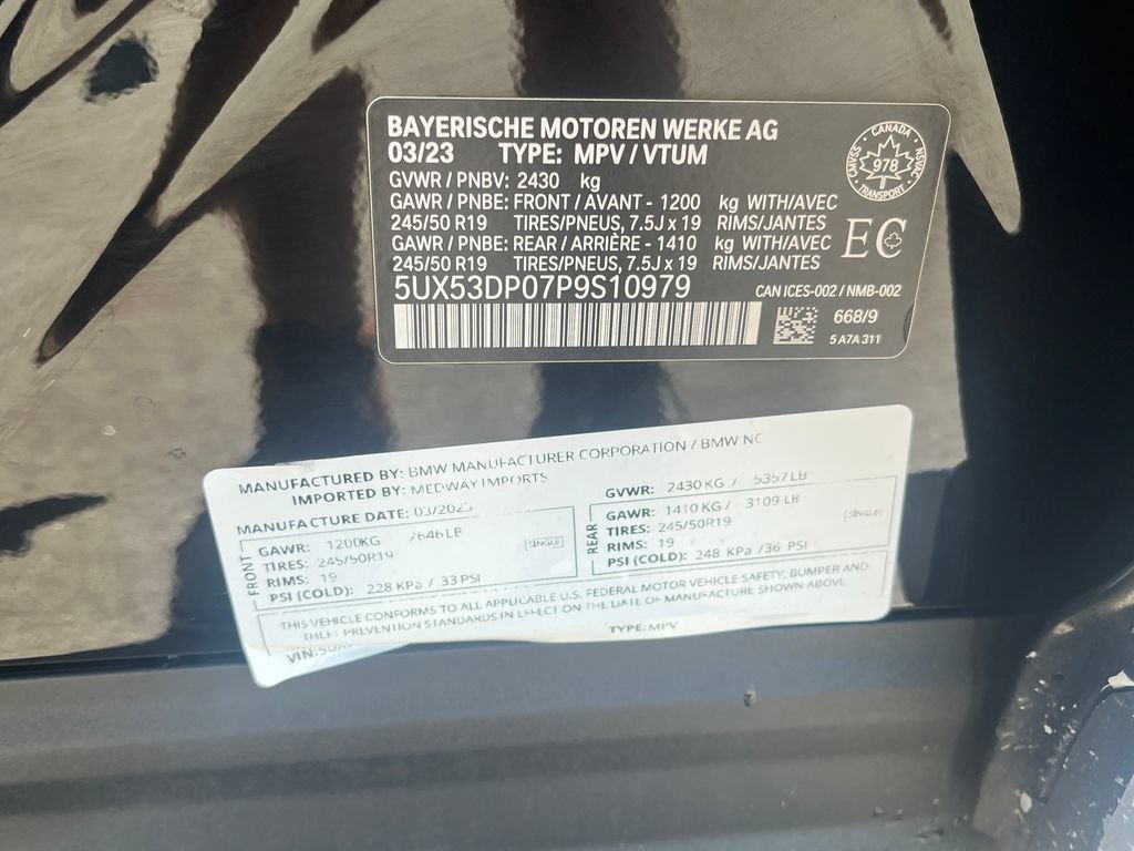 Used 2023 BMW X3 xDrive30i AWD/4WD image 33