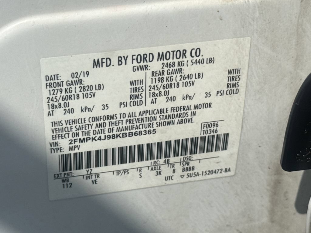Used 2019 Ford Edge SEL w/ Equipment Group 201A AWD/4WD image 22
