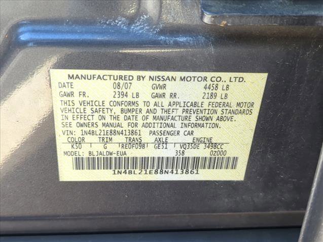 Used 2008 Nissan Altima 3.5 SE w/ Technology Pkg image 24