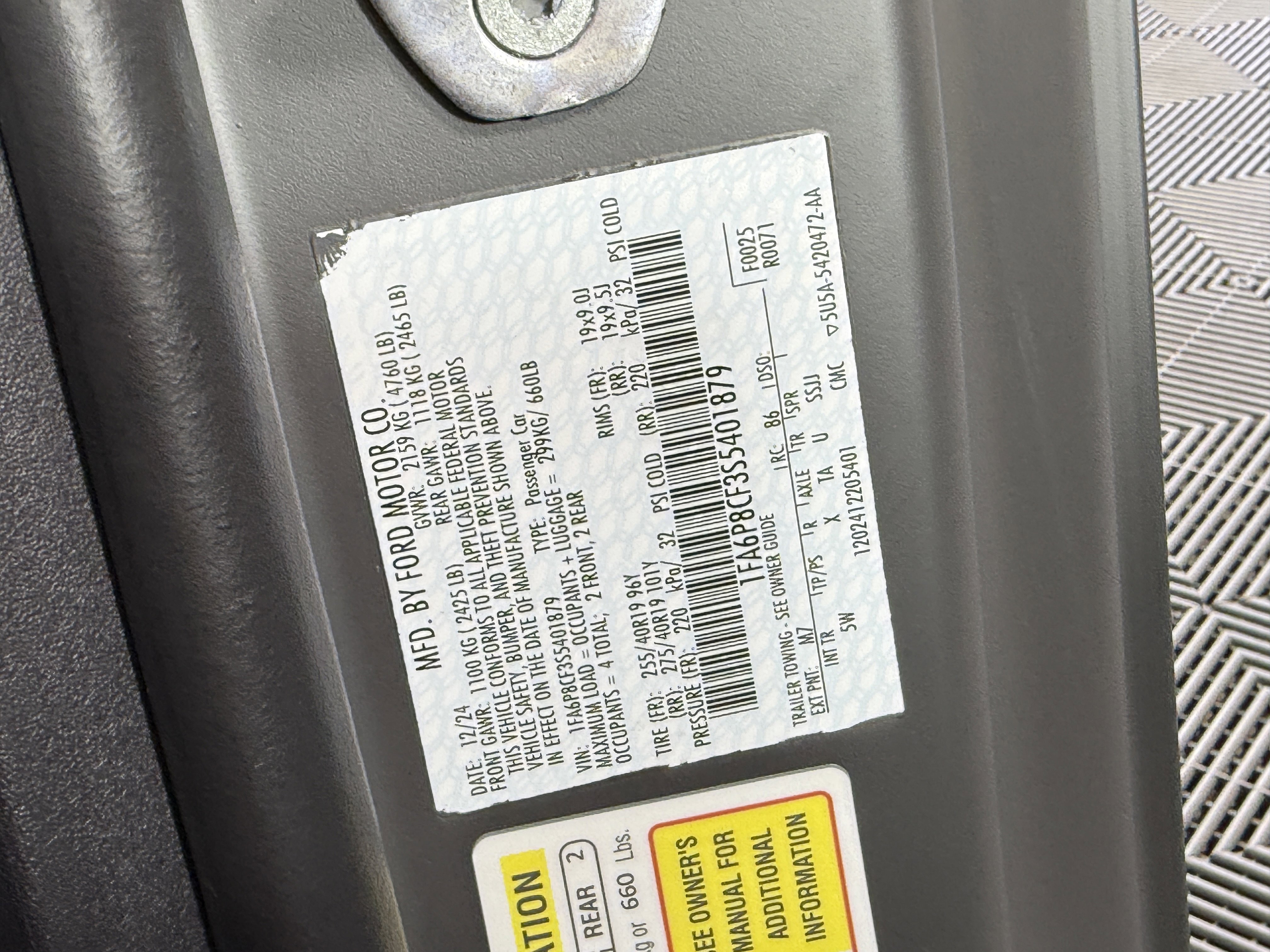 New 2025 Ford Mustang GT Premium w/ GT Performance Package image 34