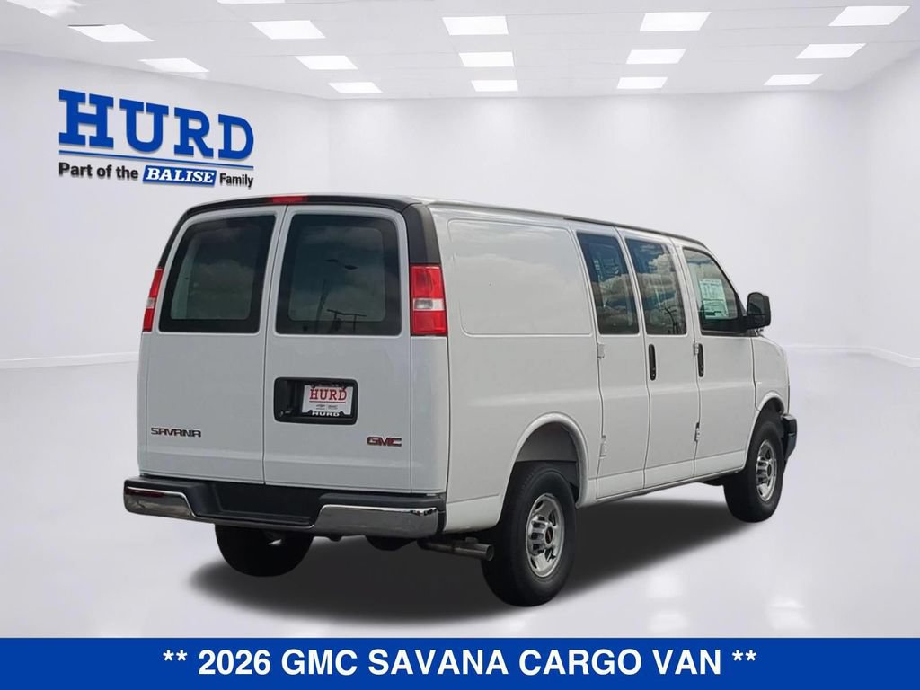 New 2026 GMC Savana 2500 w/ Chrome Appearance Package RWD image 3