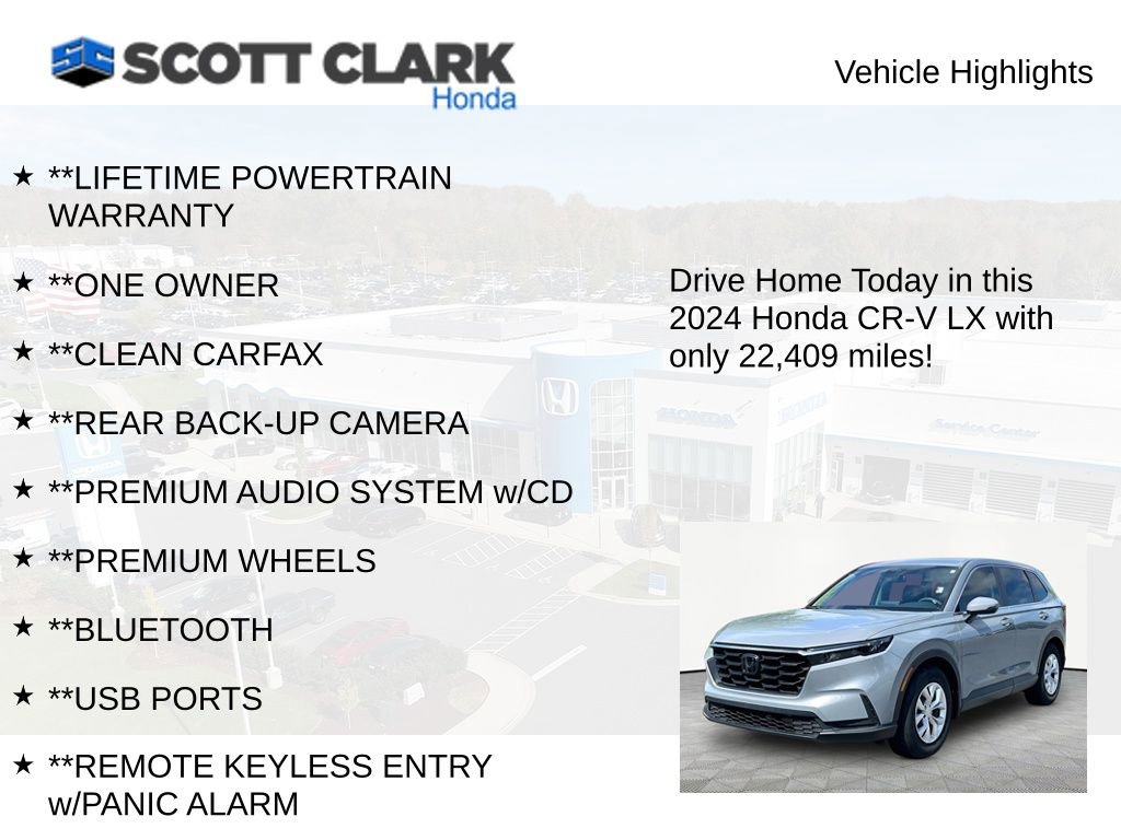 Used 2024 Honda CR-V LX image 11