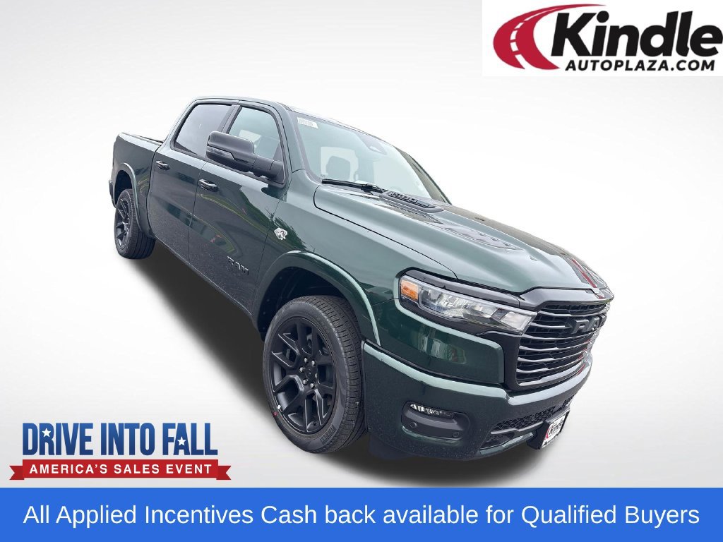 New 2026 RAM 1500 Laramie w/ Night Edition AWD/4WD 360° Tour