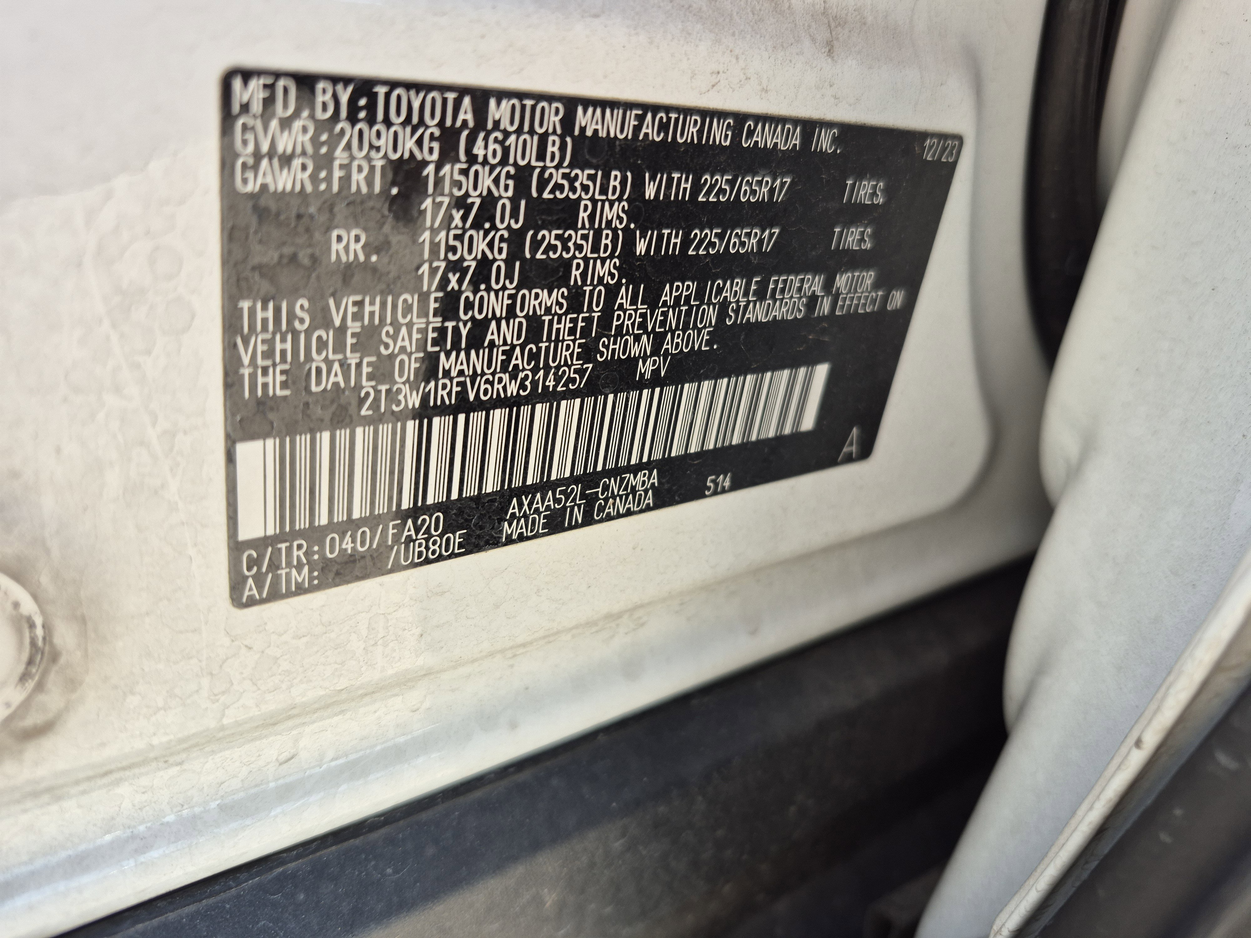 Certified 2024 Toyota RAV4 XLE FWD image 25