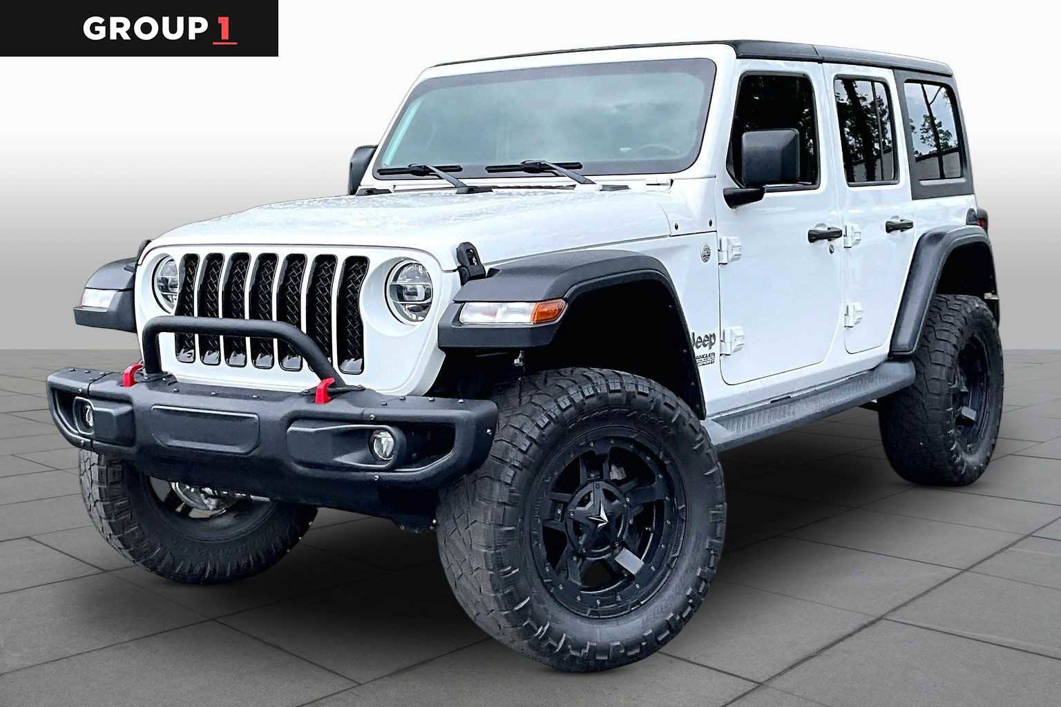 Used 2018 Jeep Wrangler Unlimited Sport S AWD/4WD image 1