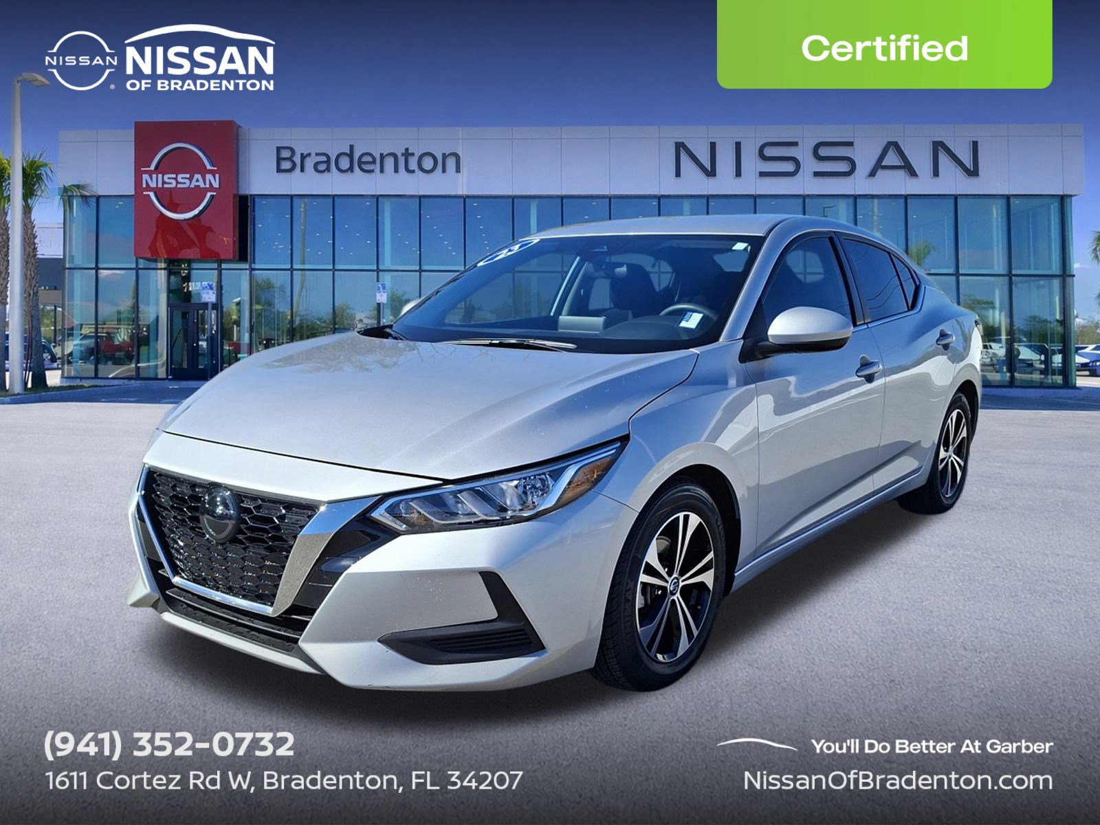 Certified 2023 Nissan Sentra SV w/ All-Weather Package image 1