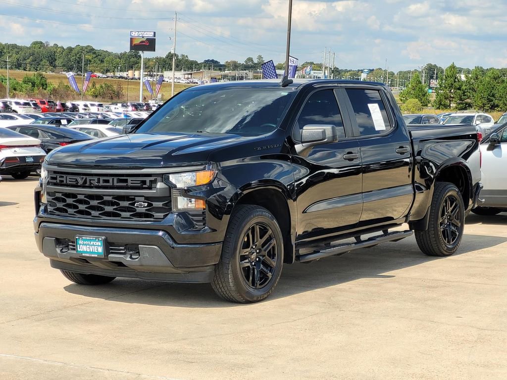 Used 2023 Chevrolet Silverado 1500 Custom w/ LPO, Dark Essentials Package image 3