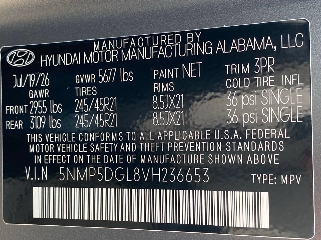 New 2027 Hyundai Santa Fe Calligraphy AWD/4WD image 45