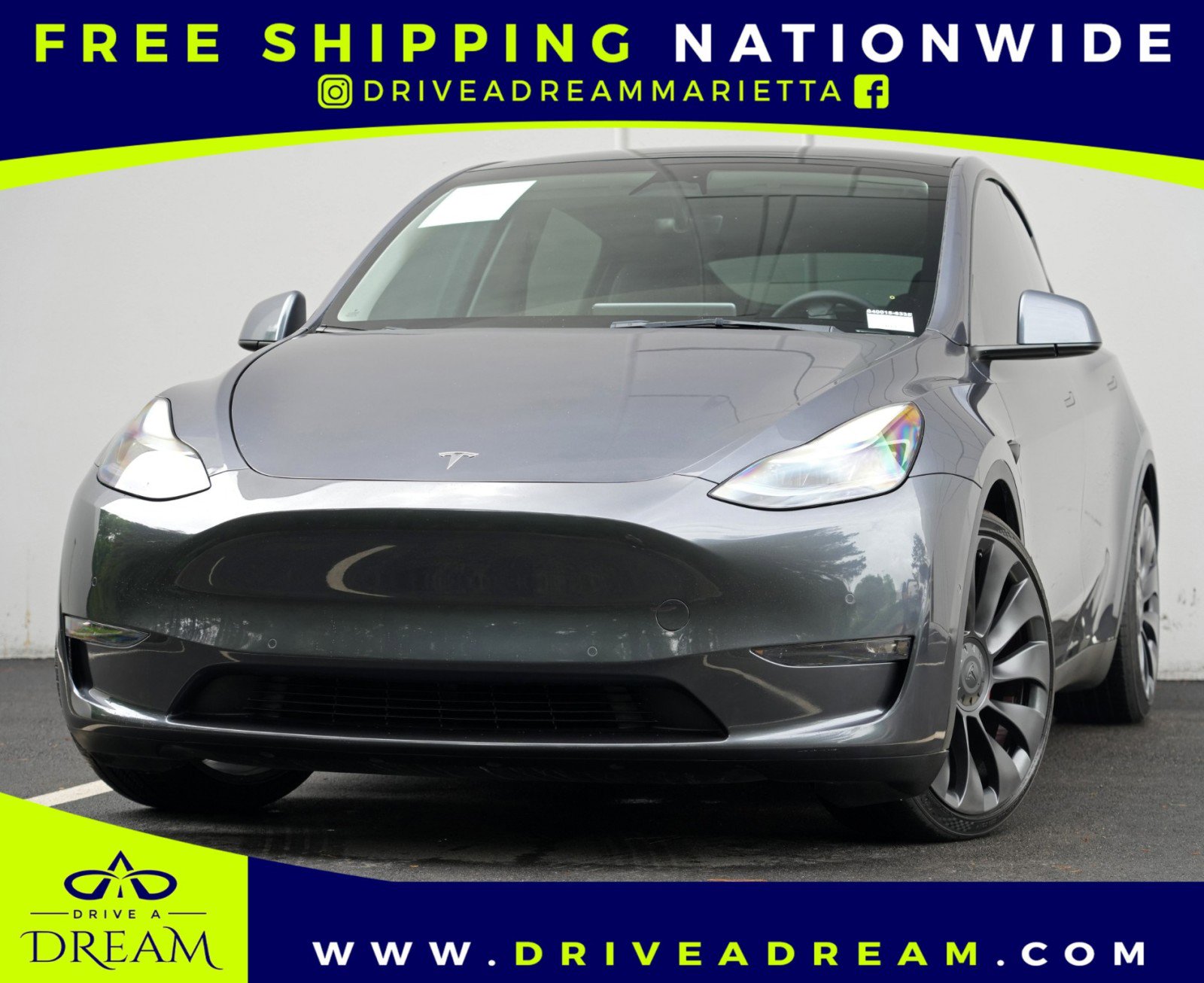 Used 2022 Tesla Model Y Performance AWD/4WD image 1
