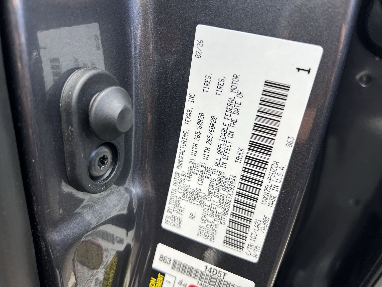 New 2026 Toyota Tundra Platinum image 21