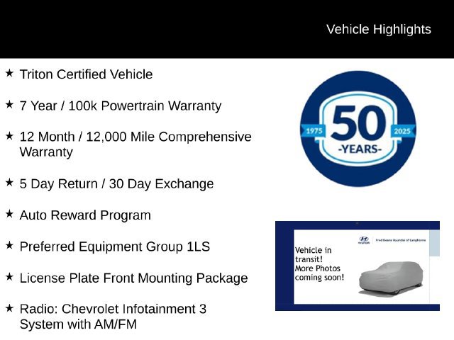 Used 2025 Chevrolet Trax LS FWD image 2