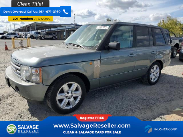 Used 2004 Land Rover Range Rover HSE