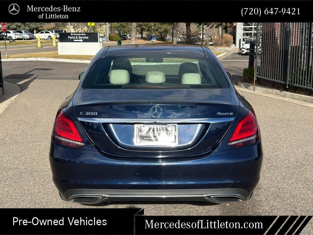 Certified 2019 Mercedes-Benz C 300 4MATIC Sedan image 4