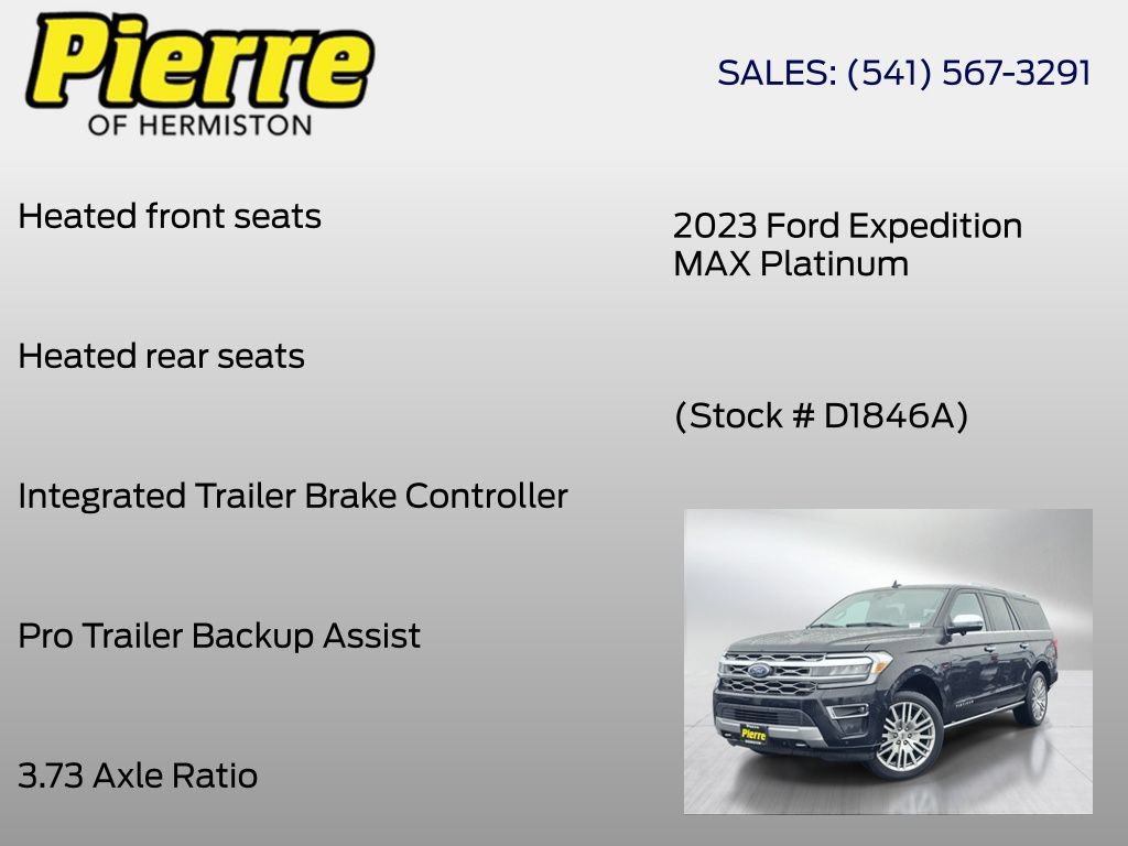 Used 2023 Ford Expedition Max Platinum AWD/4WD image 30