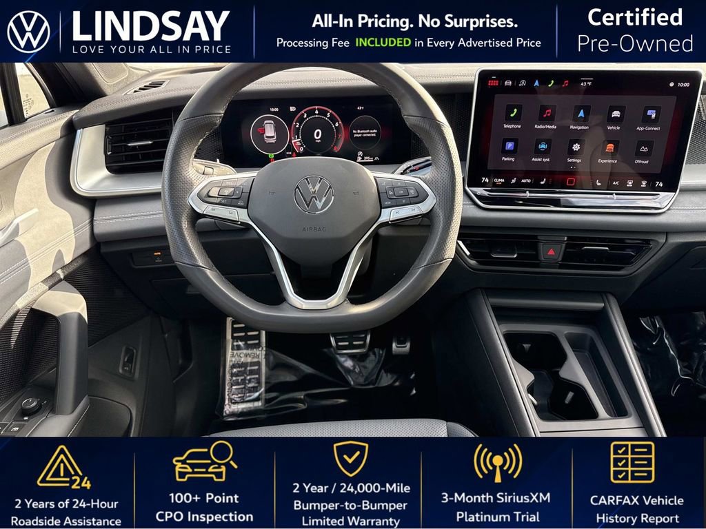 Certified 2025 Volkswagen Tiguan SE R-Line AWD/4WD image 14