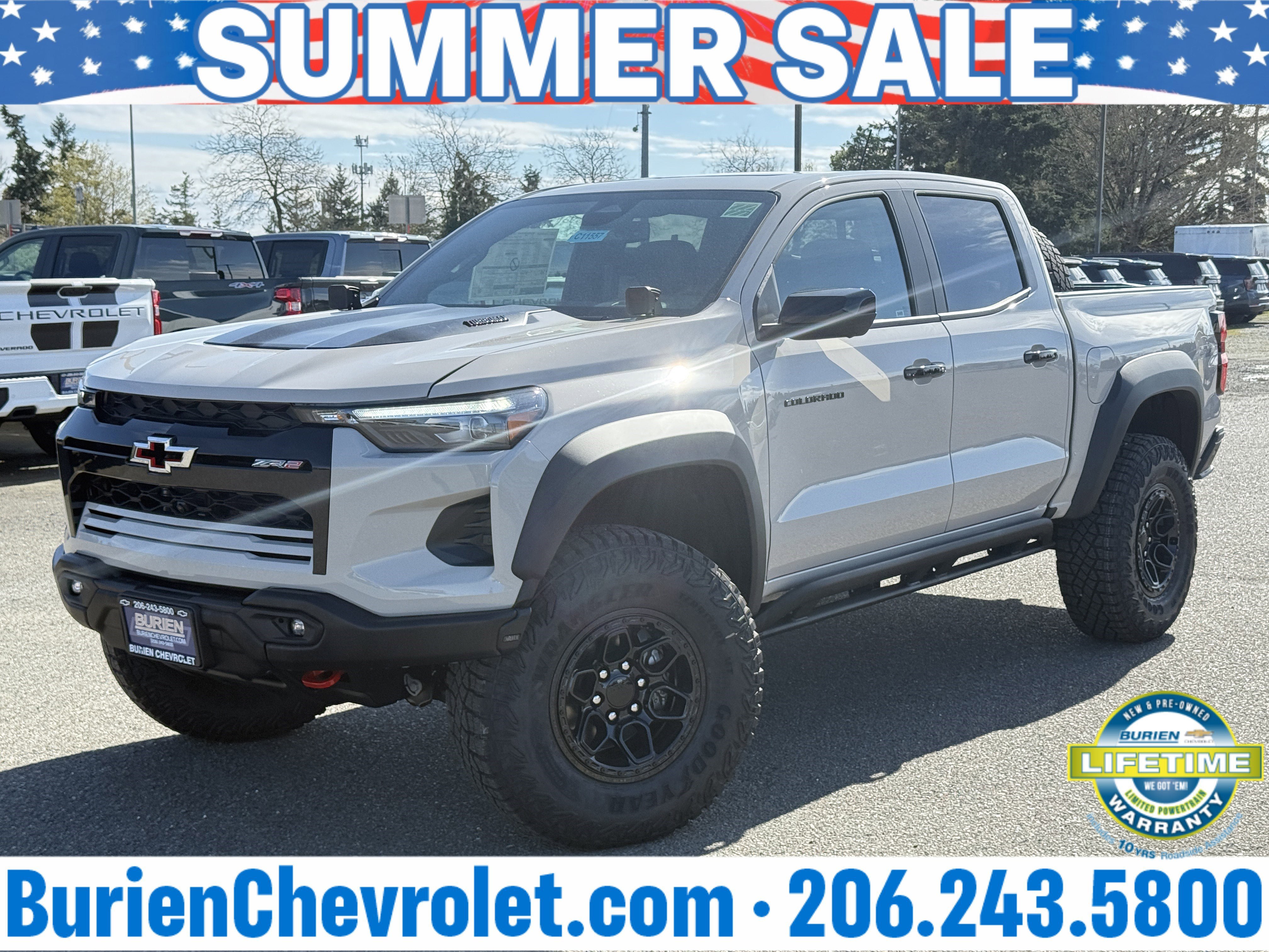 New 2026 Chevrolet Colorado ZR2 w/ ZR2 Bison Edition
