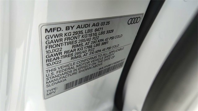 Used 2025 Audi Q8 Prestige w/ Prestige Package image 63