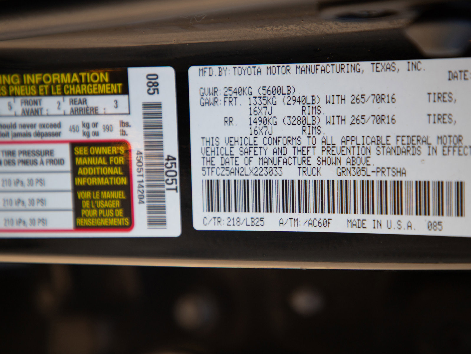 Used 2020 Toyota Tacoma TRD Pro AWD/4WD image 27