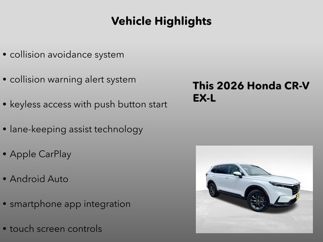 New 2026 Honda CR-V EX-L image 10