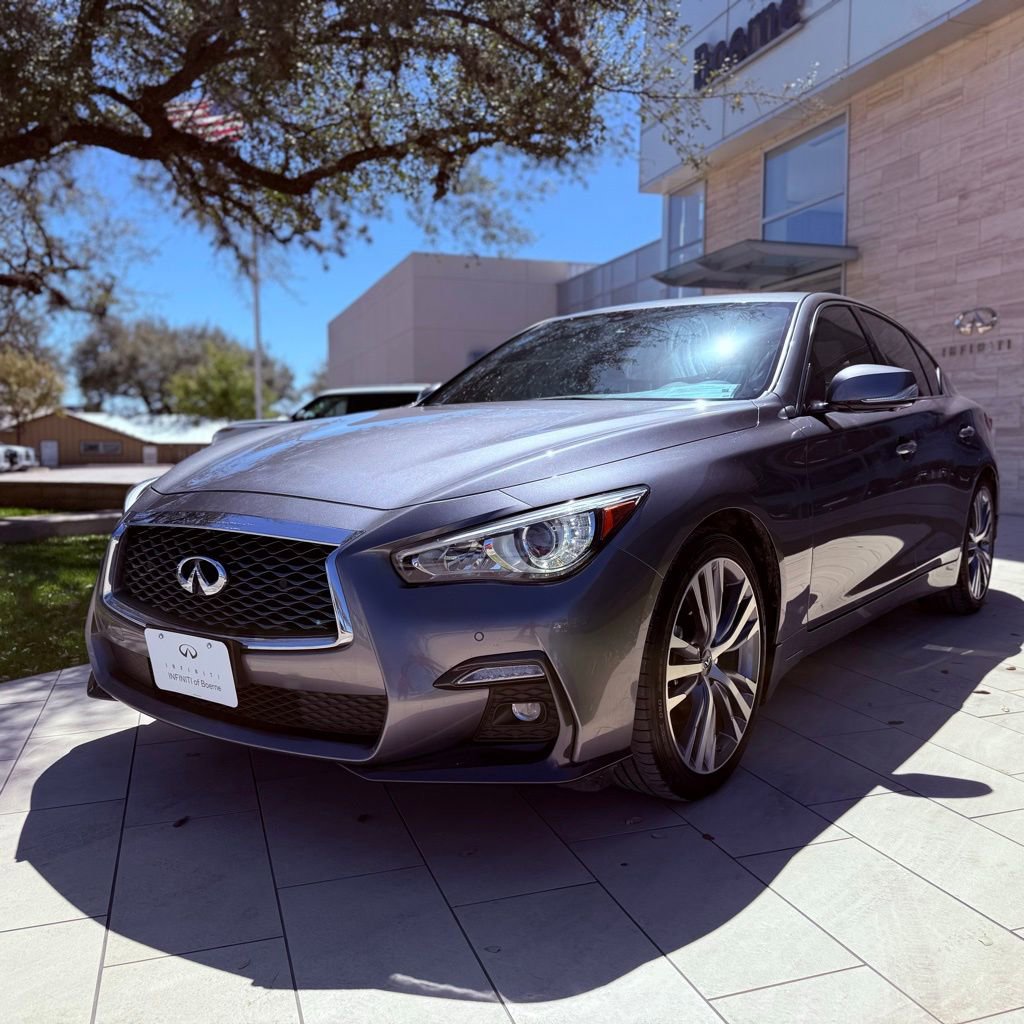 Certified 2022 INFINITI Q50 Sensory image 2