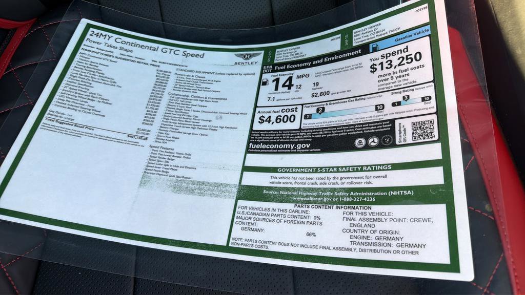 Used 2024 Bentley Continental GT Speed image 36