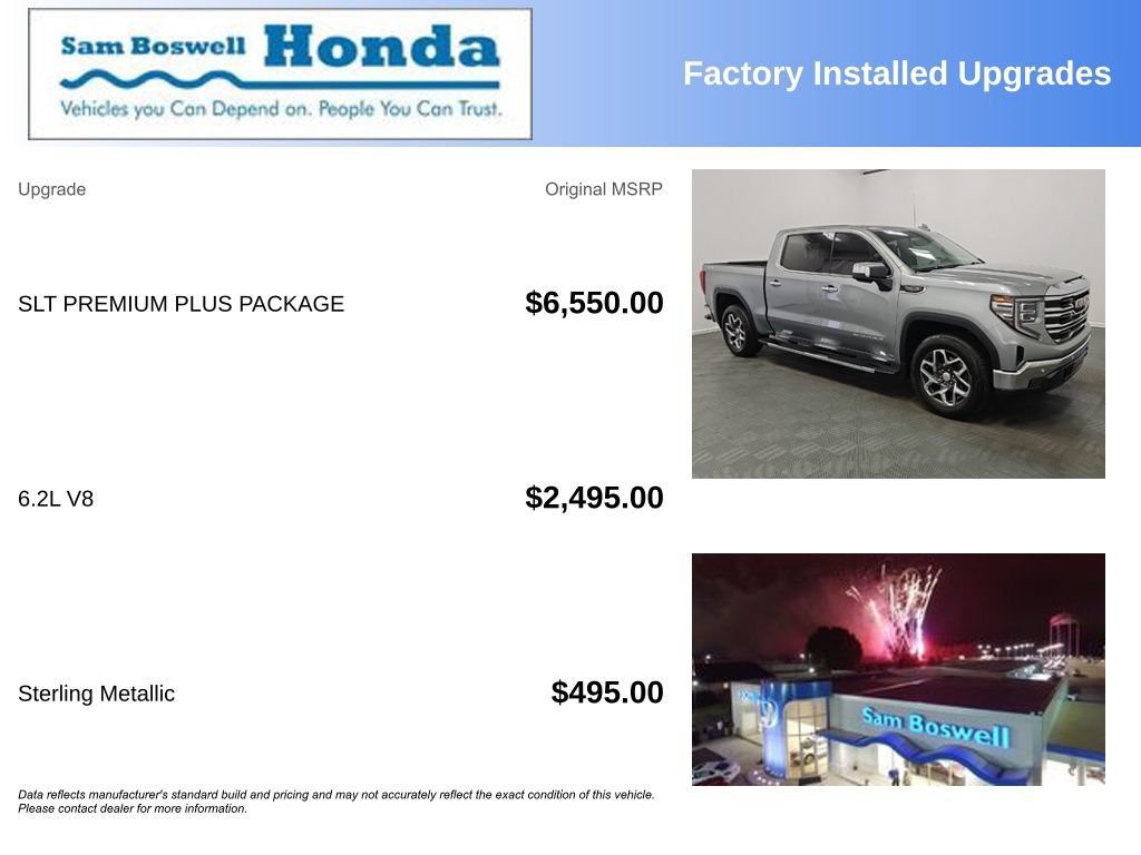 Used 2023 GMC Sierra 1500 SLT w/ SLT Premium Plus Package AWD/4WD image 4