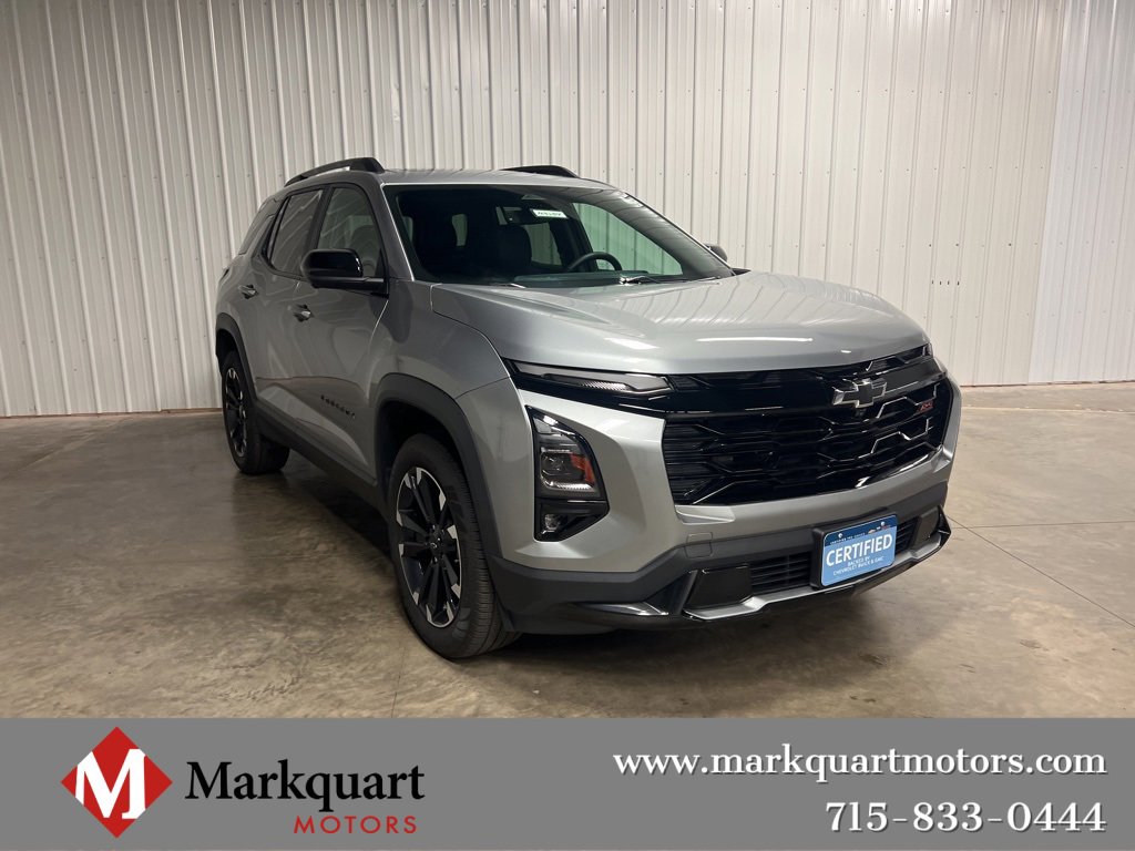 Certified 2025 Chevrolet Equinox RS w/ Safety and Technology Package