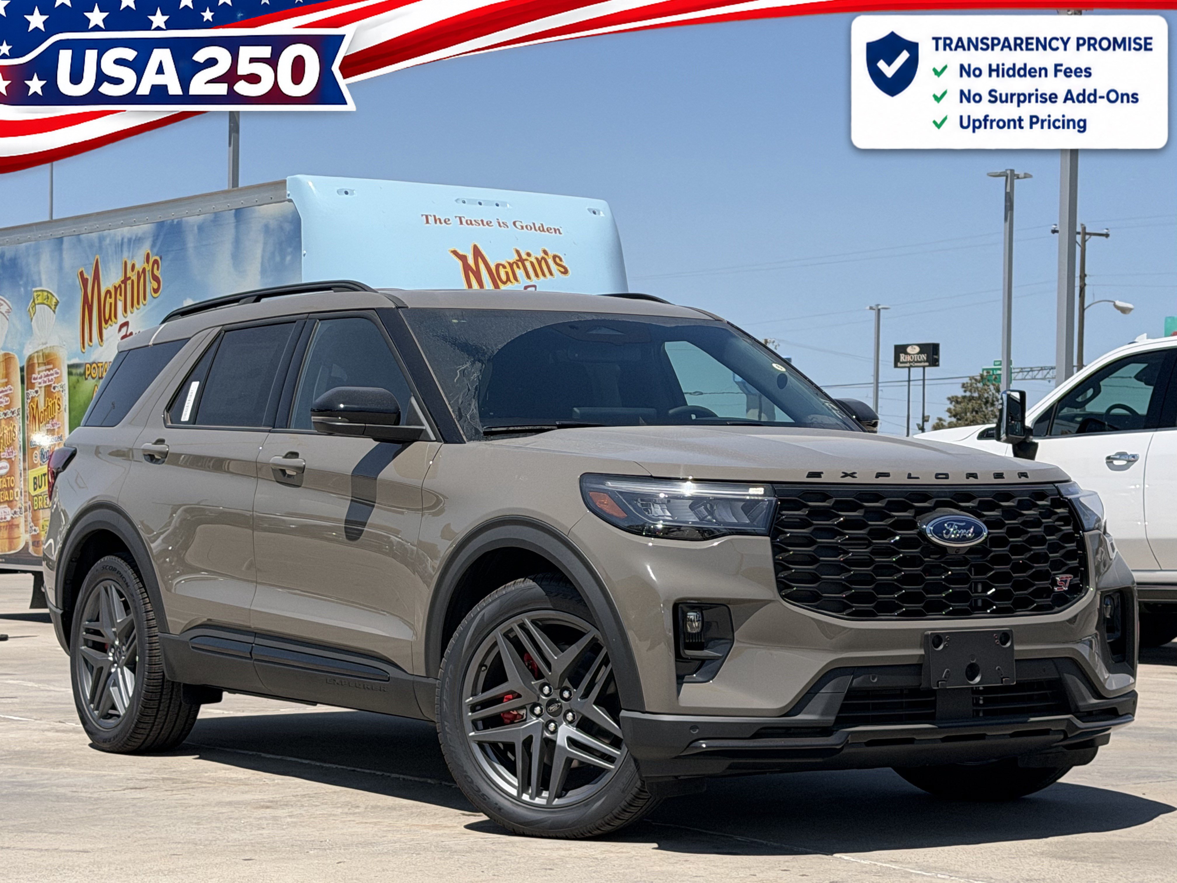New 2026 Ford Explorer ST w/ Sun And Sound Package AWD/4WD image 1