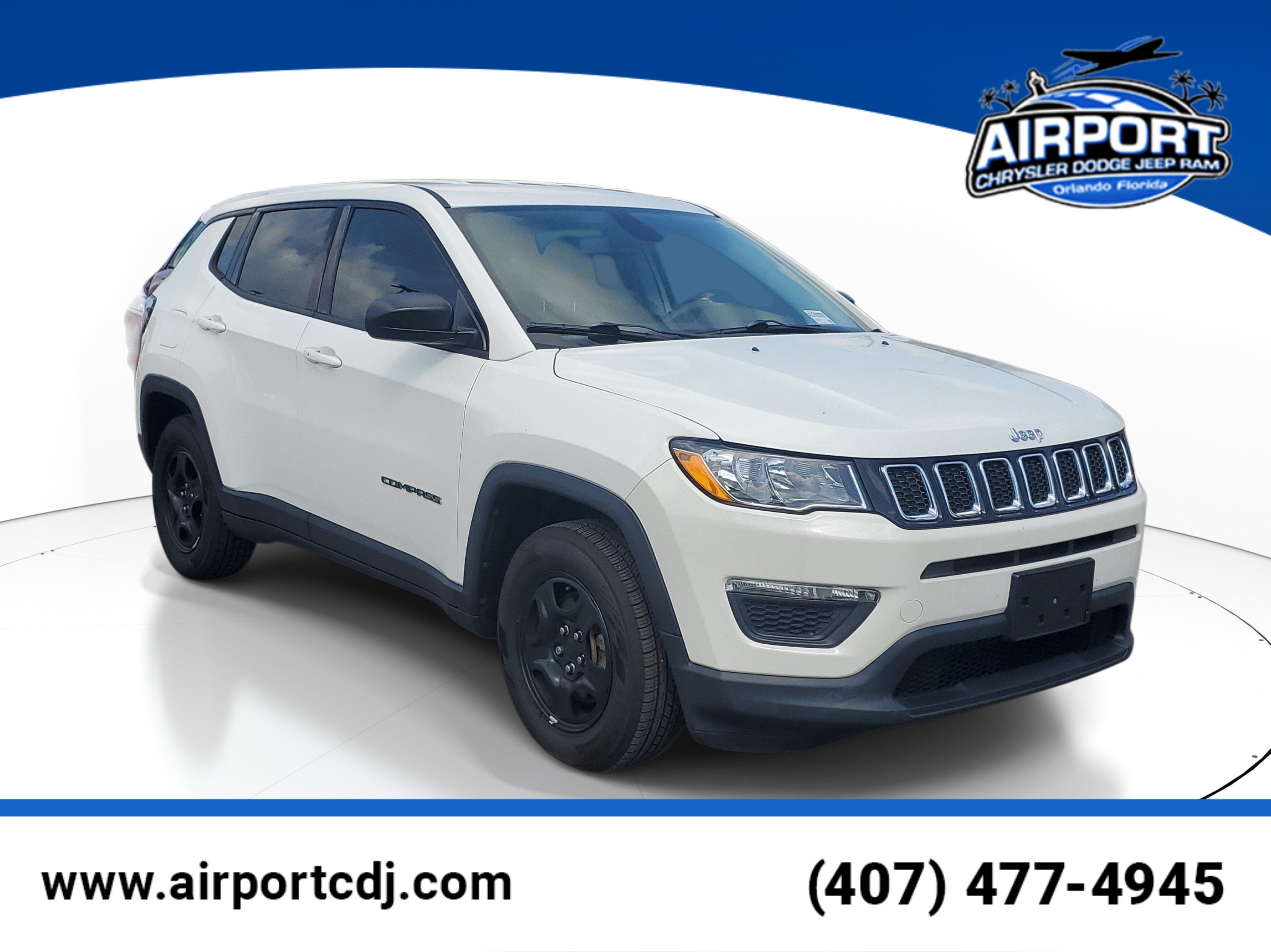 Used 2020 Jeep Compass Sport w/ Tech Group FWD image 1