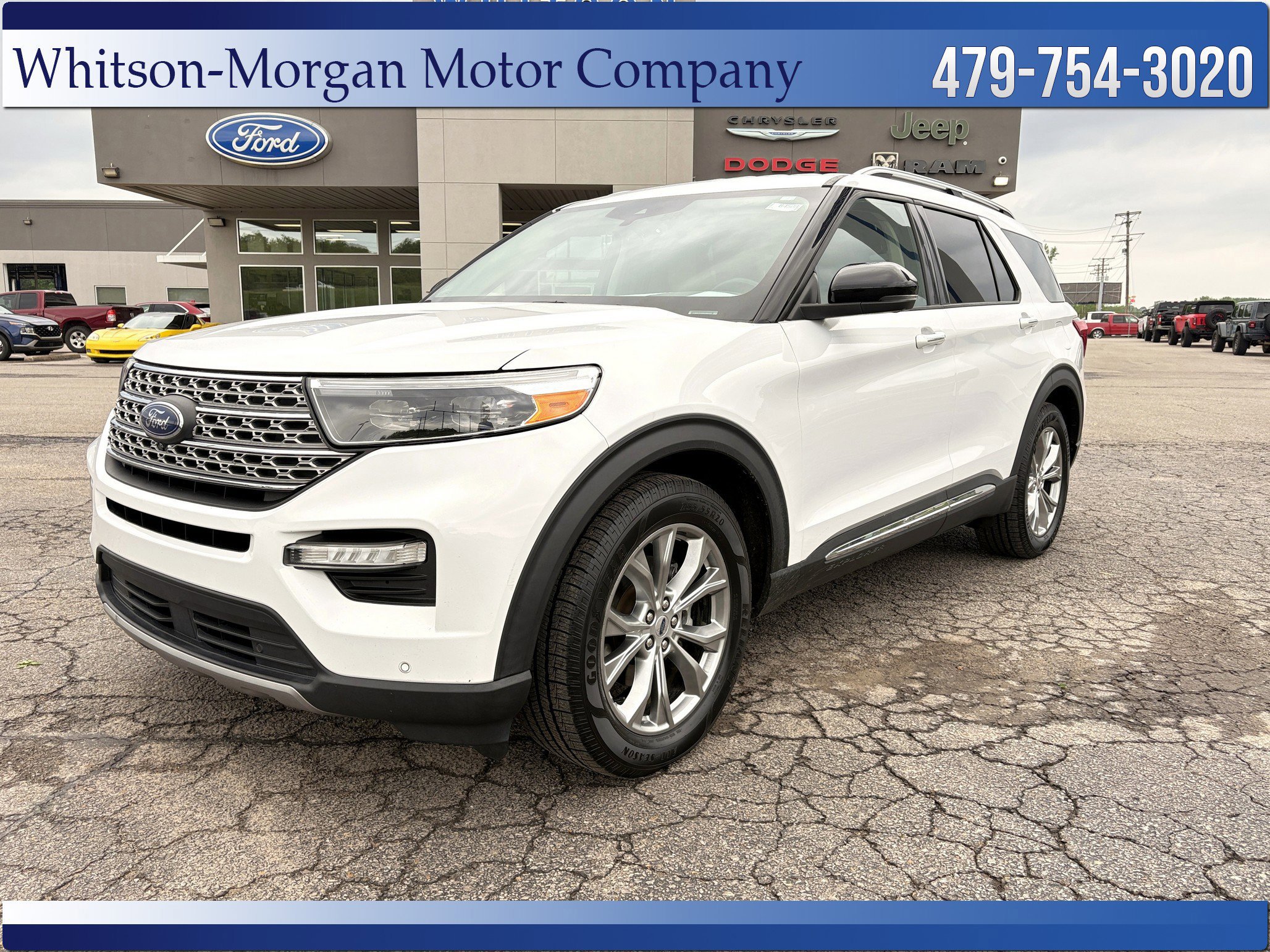 Used 2021 Ford Explorer Limited w/ Equipment Group 301A RWD image 1