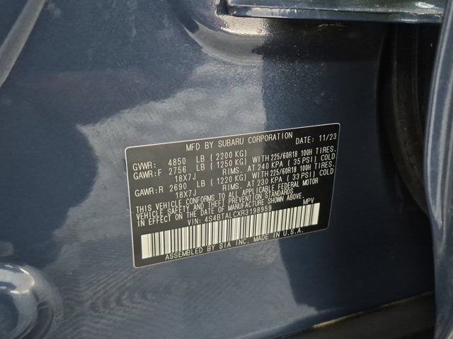 Certified 2024 Subaru Outback Onyx Edition AWD/4WD image 29