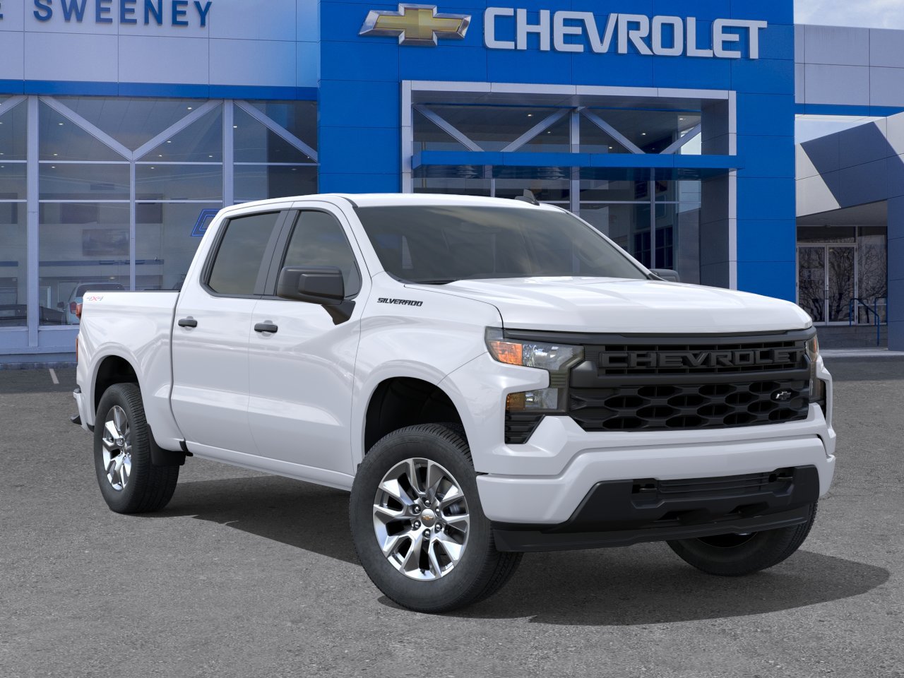 New 2026 Chevrolet Silverado 1500 Custom w/ LPO, Dark Essentials Package AWD/4WD image 7