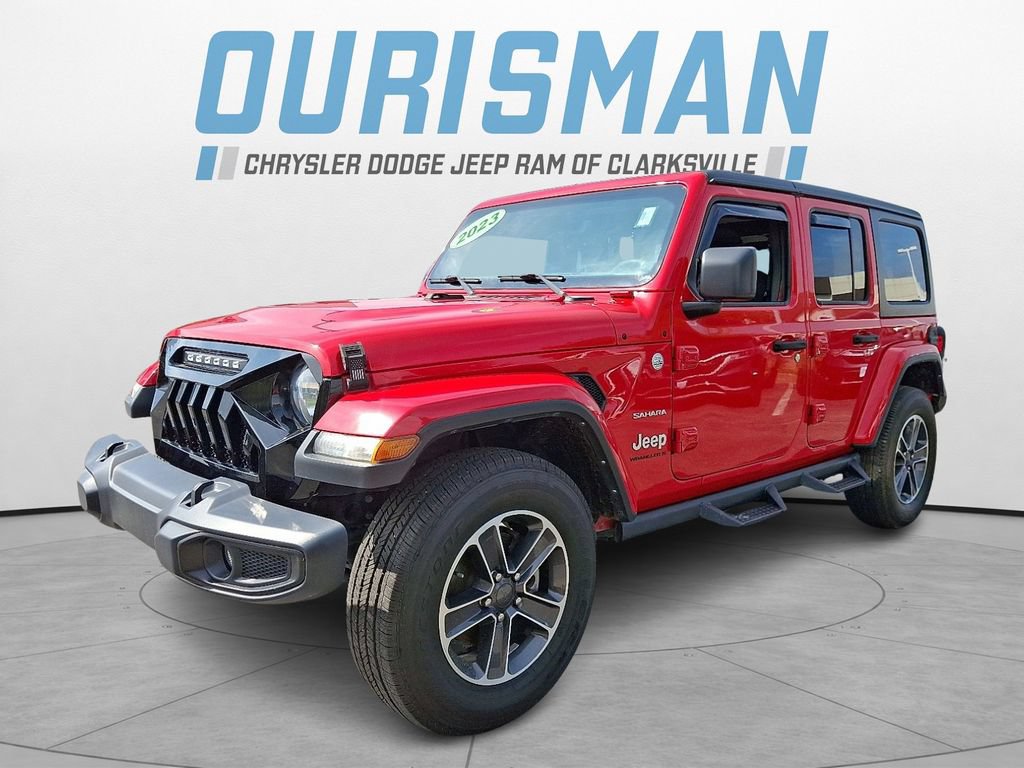 Used 2023 Jeep Wrangler Unlimited Sahara AWD/4WD image 3