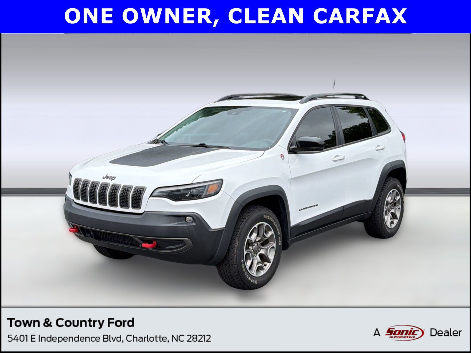 Used 2022 Jeep Cherokee Trailhawk w/ Sun, Sound & Nav Group