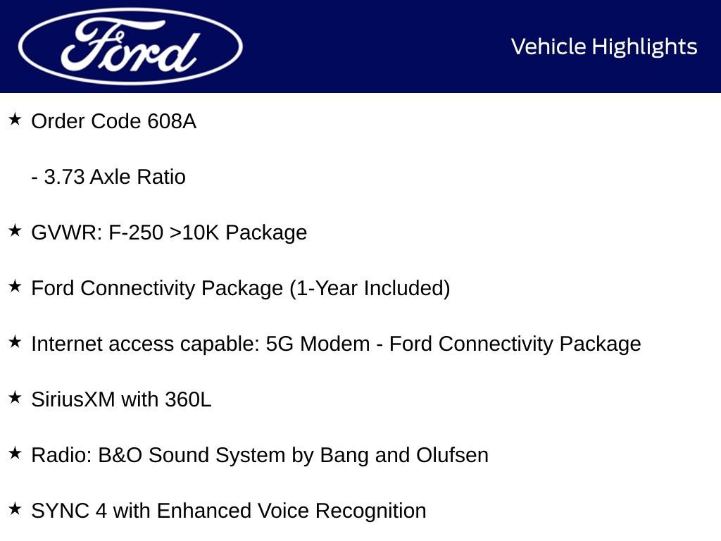 New 2026 Ford F250 Lariat w/ Chrome Package image 15