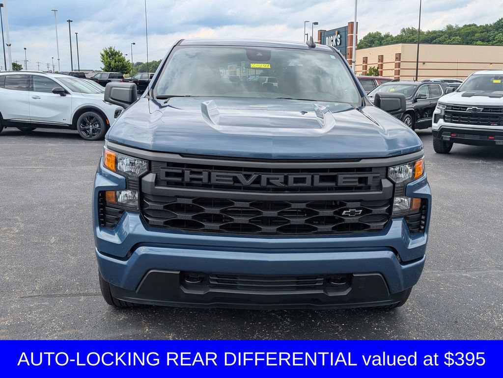 Used 2024 Chevrolet Silverado 1500 Custom w/ Dark Appearance Package AWD/4WD image 2