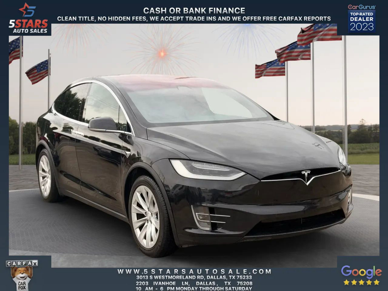 Used 2017 Tesla Model X 100D image 2