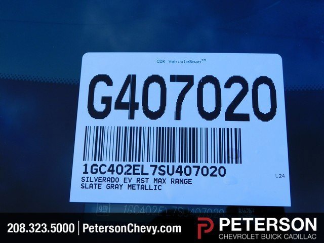 New 2025 Chevrolet Silverado EV RST image 28