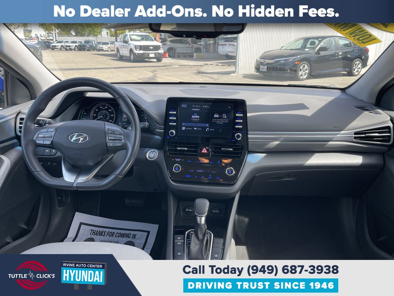 Certified 2021 Hyundai Ioniq SE FWD image 12