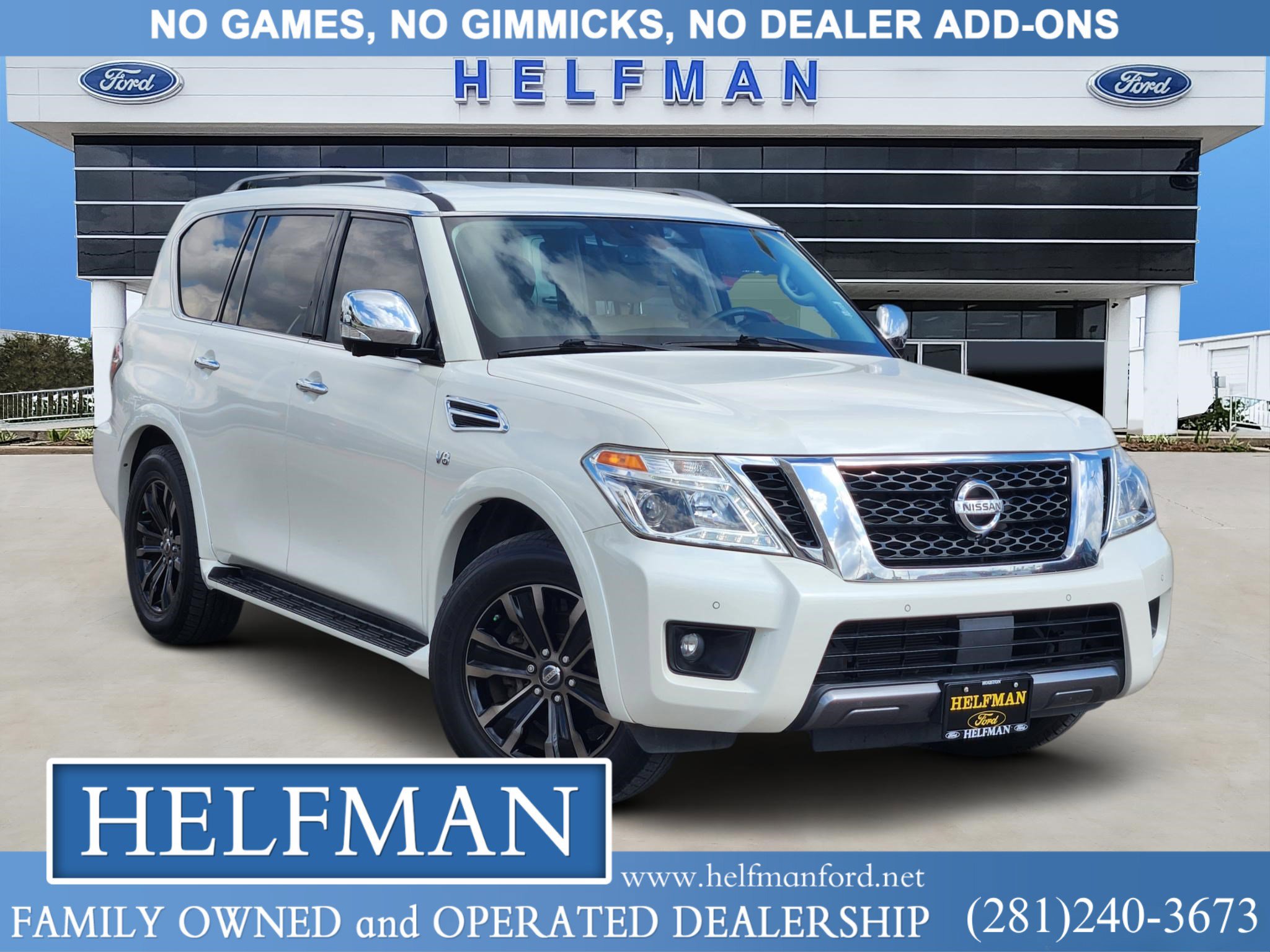 Used 2020 Nissan Armada Platinum w/ Captain's Chairs Package