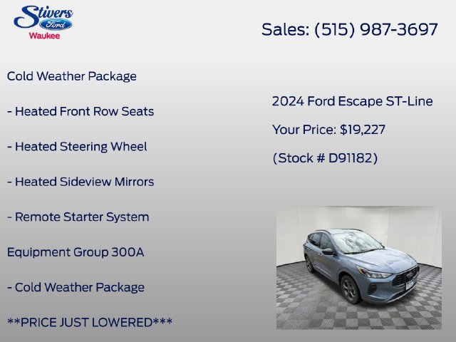 Used 2024 Ford Escape ST-Line AWD/4WD image 8