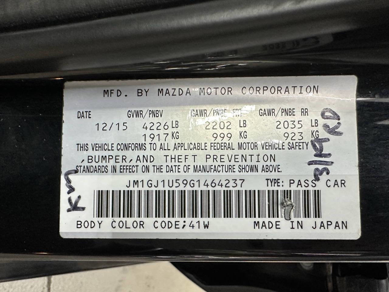 Used 2016 MAZDA MAZDA6 Sport FWD image 29
